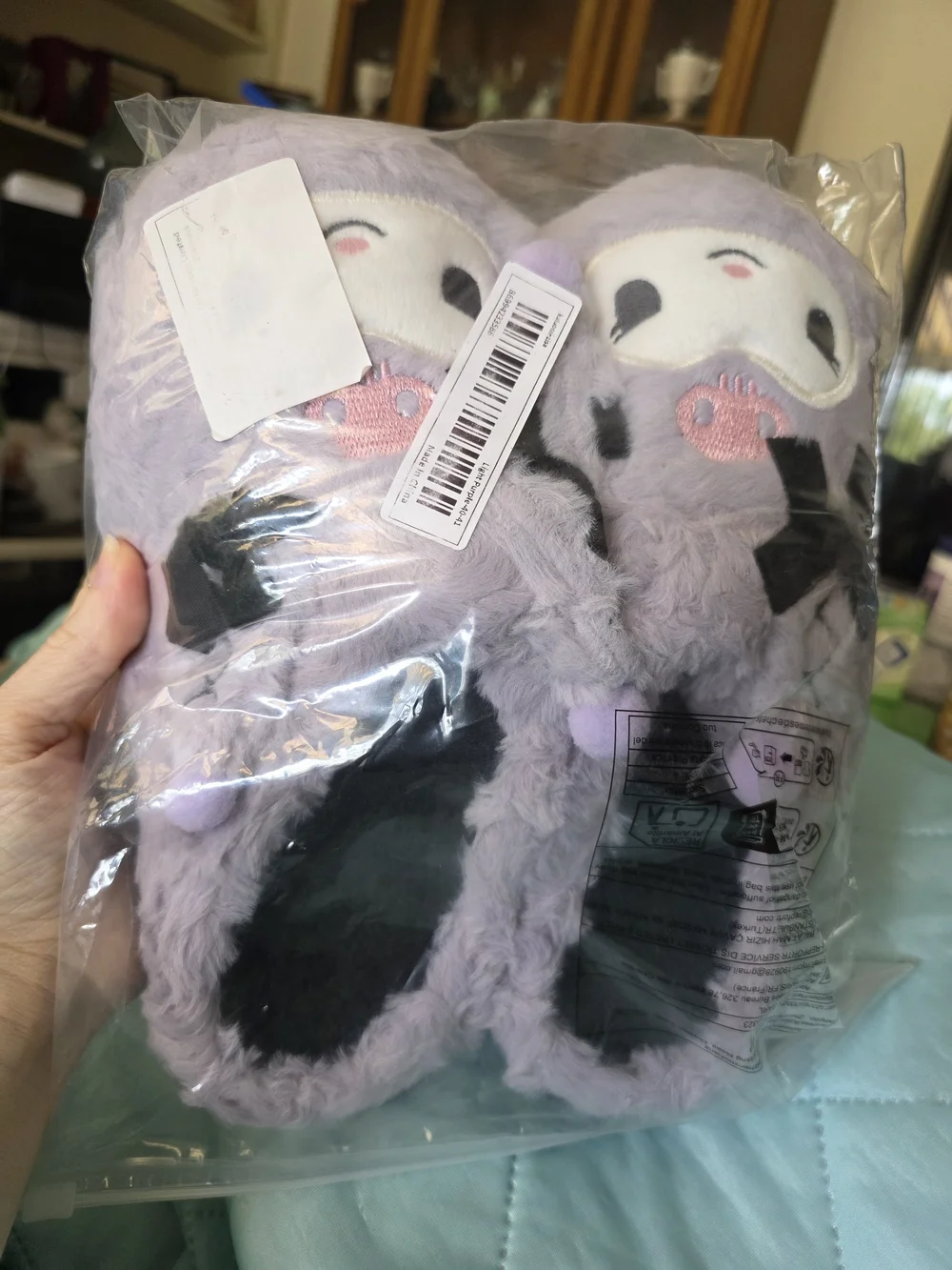 Sanrio kuromi slippers